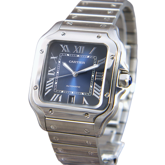 Cartier Santos 40mm Blue Dial
