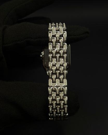 Cartier Panthere Medium FULL CUSTOM DIAMONDS QUARTZ