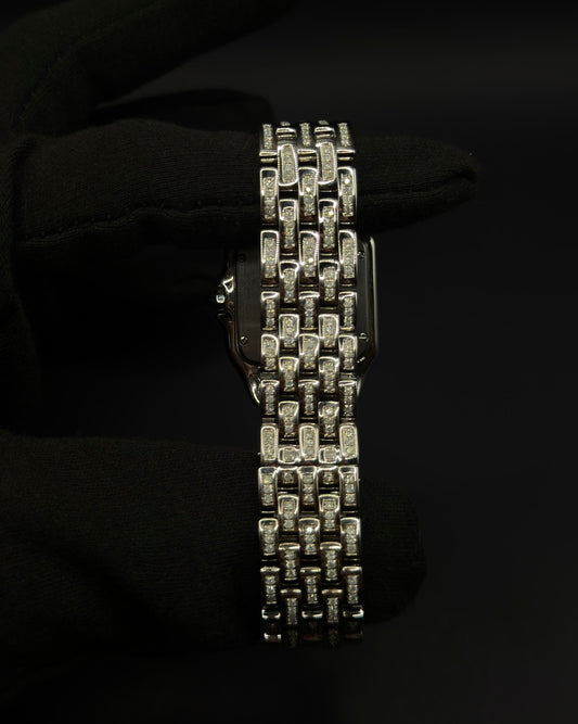 Cartier Panthere Medium FULL CUSTOM DIAMONDS QUARTZ