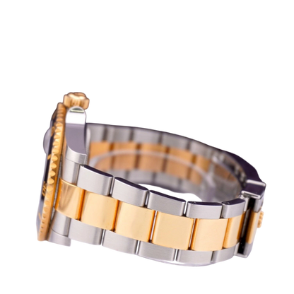 Rolex 41mm Submariner Date 18k Yellow Gold & Steel Black Oyster Watch 126613LN