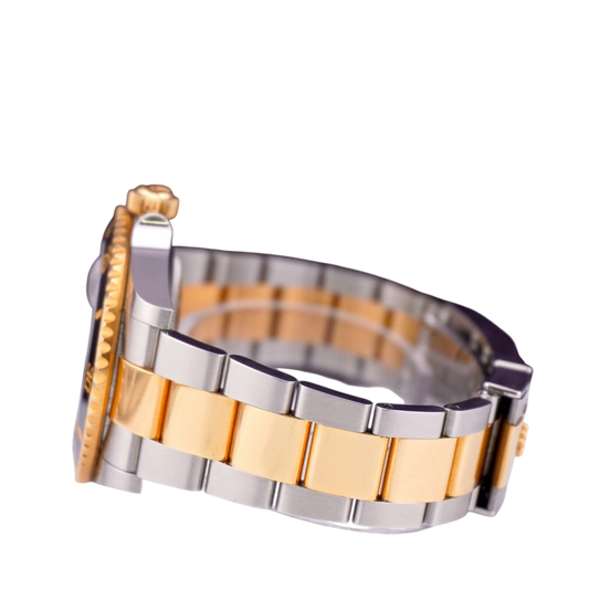 Rolex 41mm Submariner Date 18k Yellow Gold & Steel Black Oyster Watch 126613LN