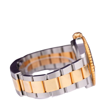 Rolex 41mm Submariner Date 18k Yellow Gold & Steel Black Oyster Watch 126613LN