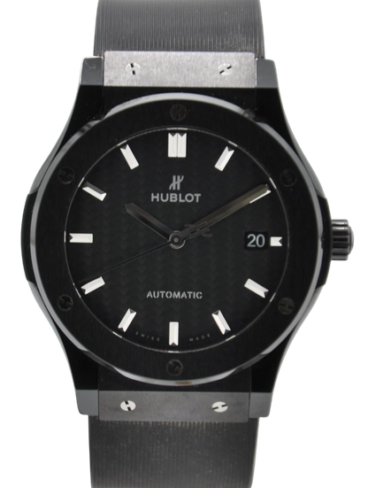 Hublot Classic Fusion "Black Magic" 45mm Ceramic Titanium Black Rubber Automatic