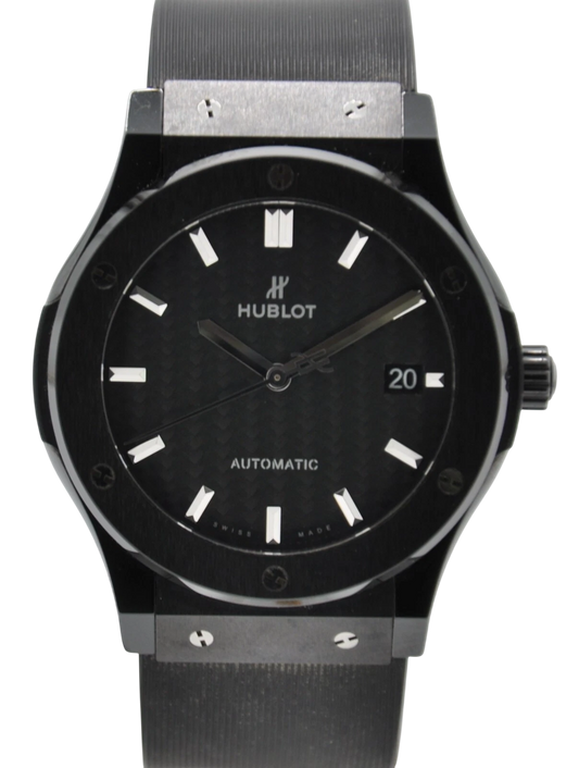 Hublot Classic Fusion "Black Magic" 45mm Ceramic Titanium Black Rubber Automatic