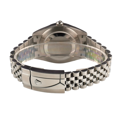 Rolex Datejust 41mm Steel White Dial Jubilee 126300