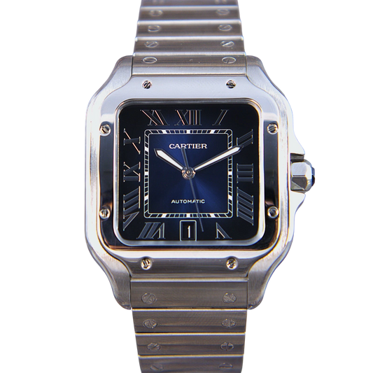 Cartier Santos 40mm Blue Dial