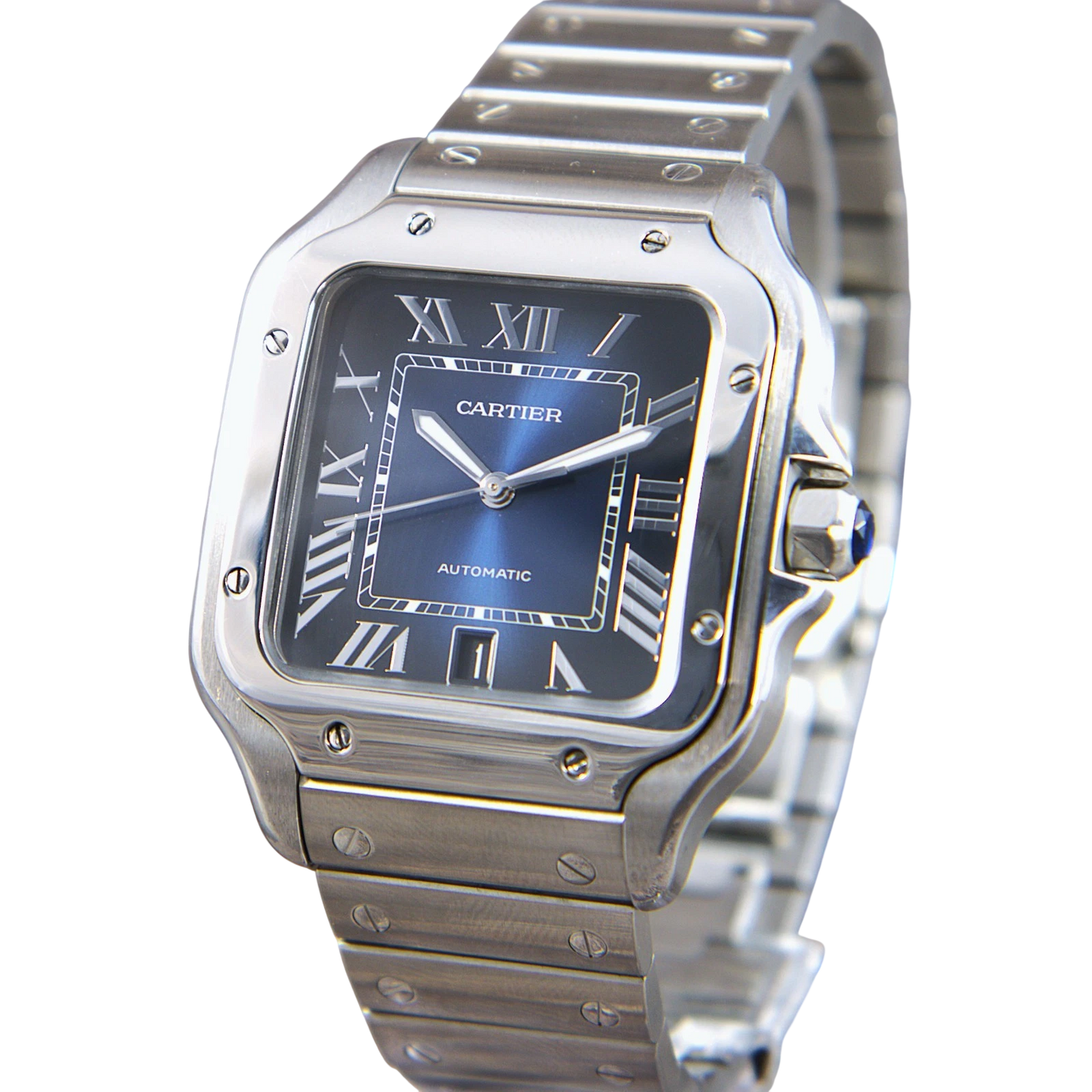 Cartier Santos 40mm Blue Dial