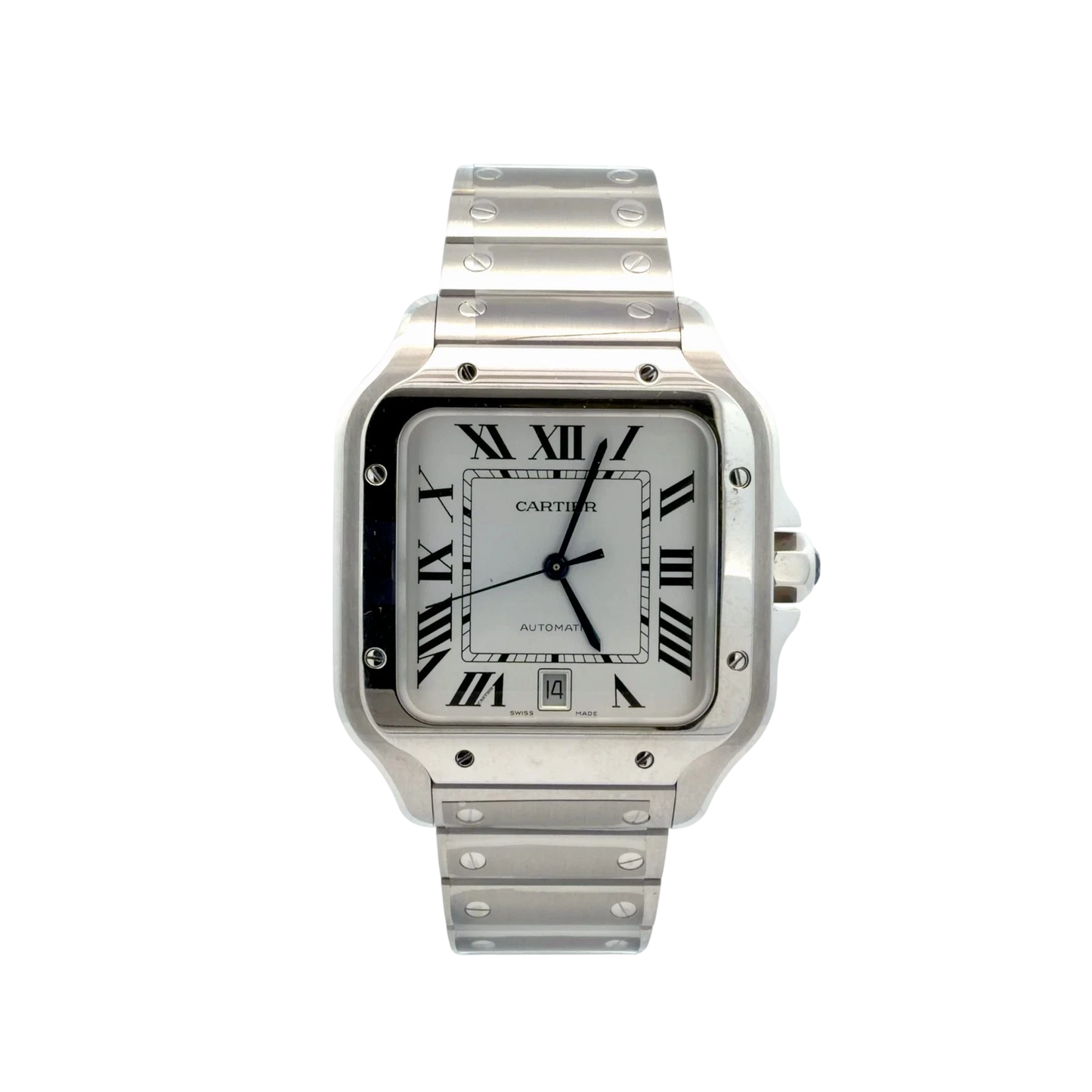 Cartier Santos 40mm White Dial