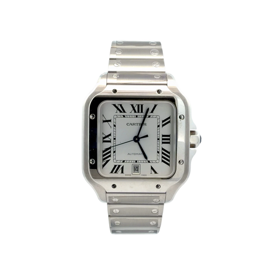 Cartier Santos 40mm White Dial